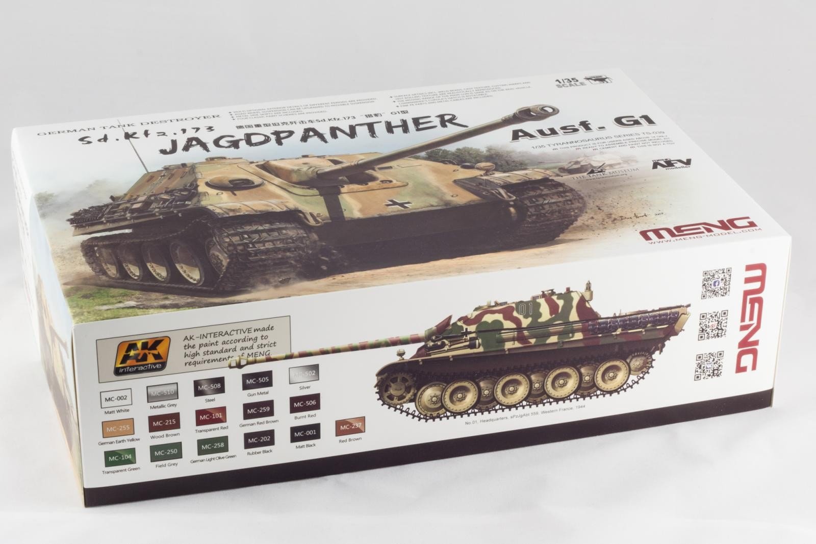 MENG German Tank Destroyer Sd.Kfz.173 Jagdpanther Ausf. G1 1/35