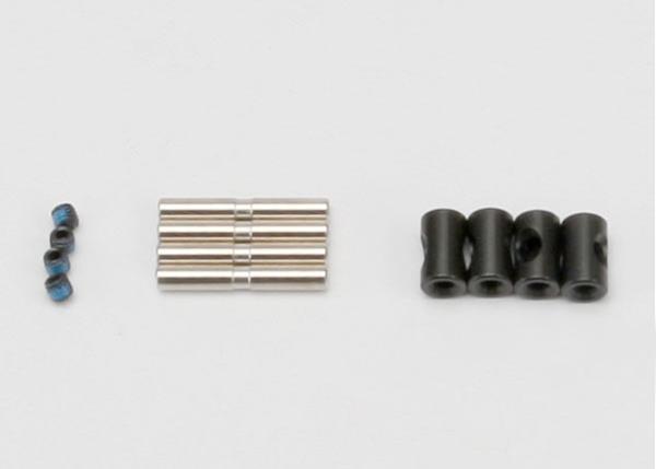 Traxxas Cross pin (4)/ drive pin (4)/ set screw (4) (to rebuild 2 driveshafts)