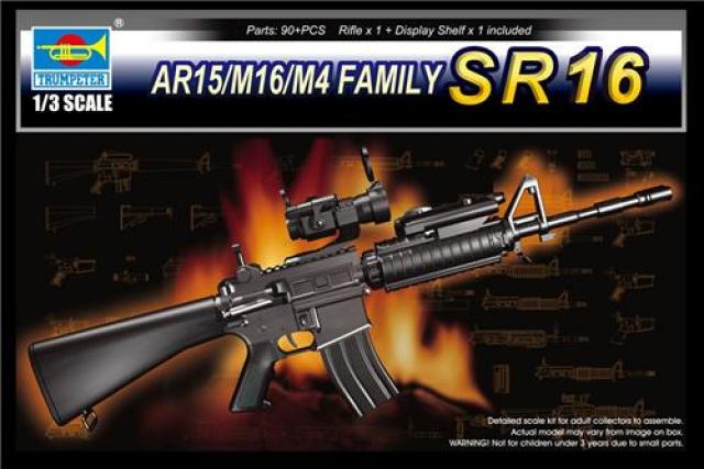 Trumpeter AR15/M16/M4 Family -SR16 1/3
