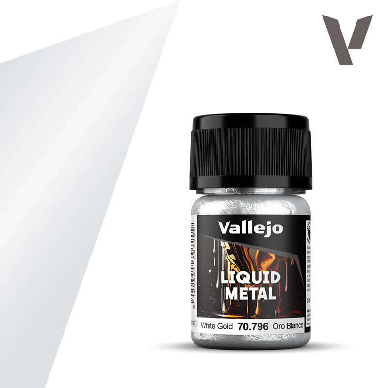 Vallejo Liquid Metal White Gold 35ml