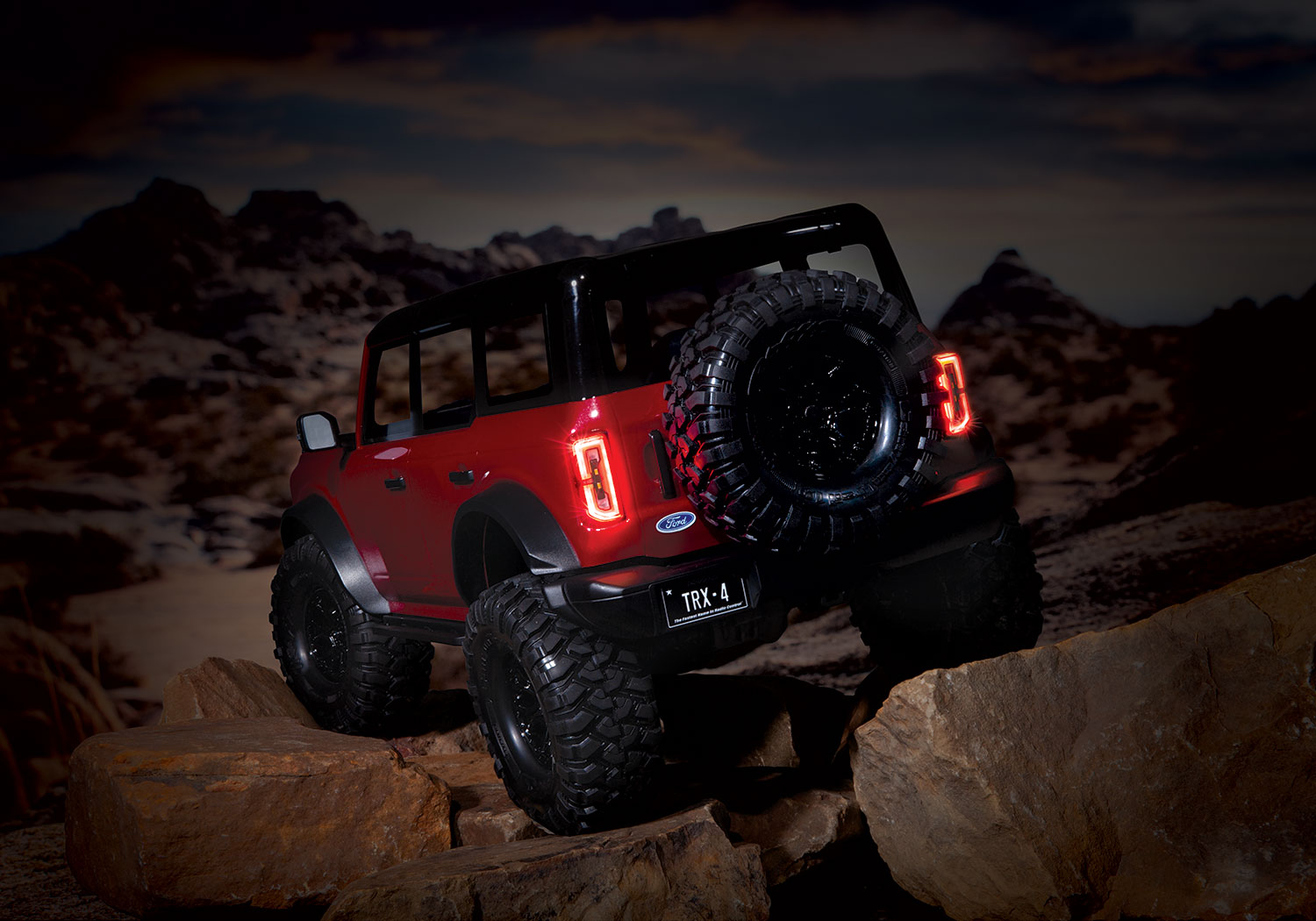 Traxxas Pro Scale LED light set Ford Bronco (2021) complete with power module (includes headlights tail lights & distribution block) (fits #9211 body)