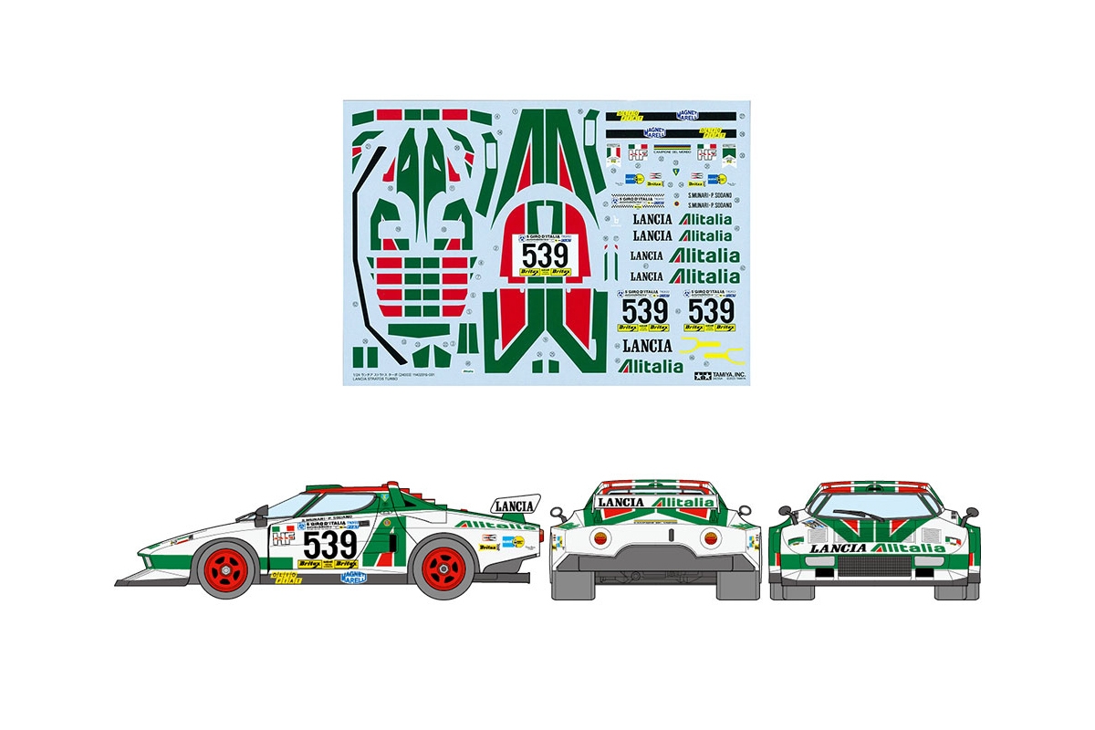 Tamiya Lancia Stratos Turbo 1/24