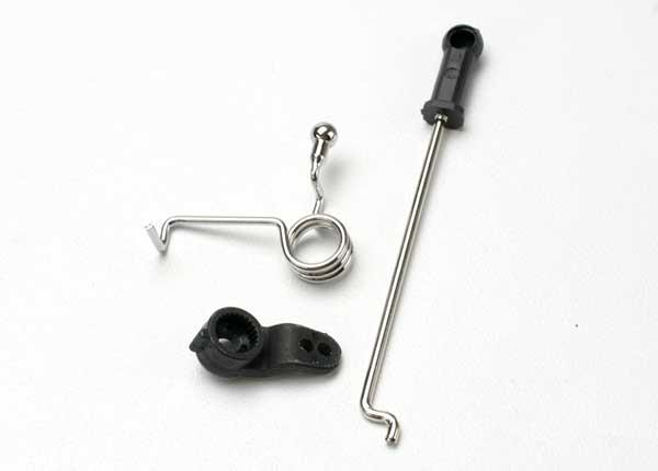 Traxxas Linkage, shift, Revo® (includes: ball collar, spring, ball cup, servo horn, linkage wire)