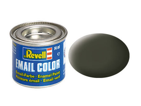42 Geel-olijf Email flat 14ml Revell