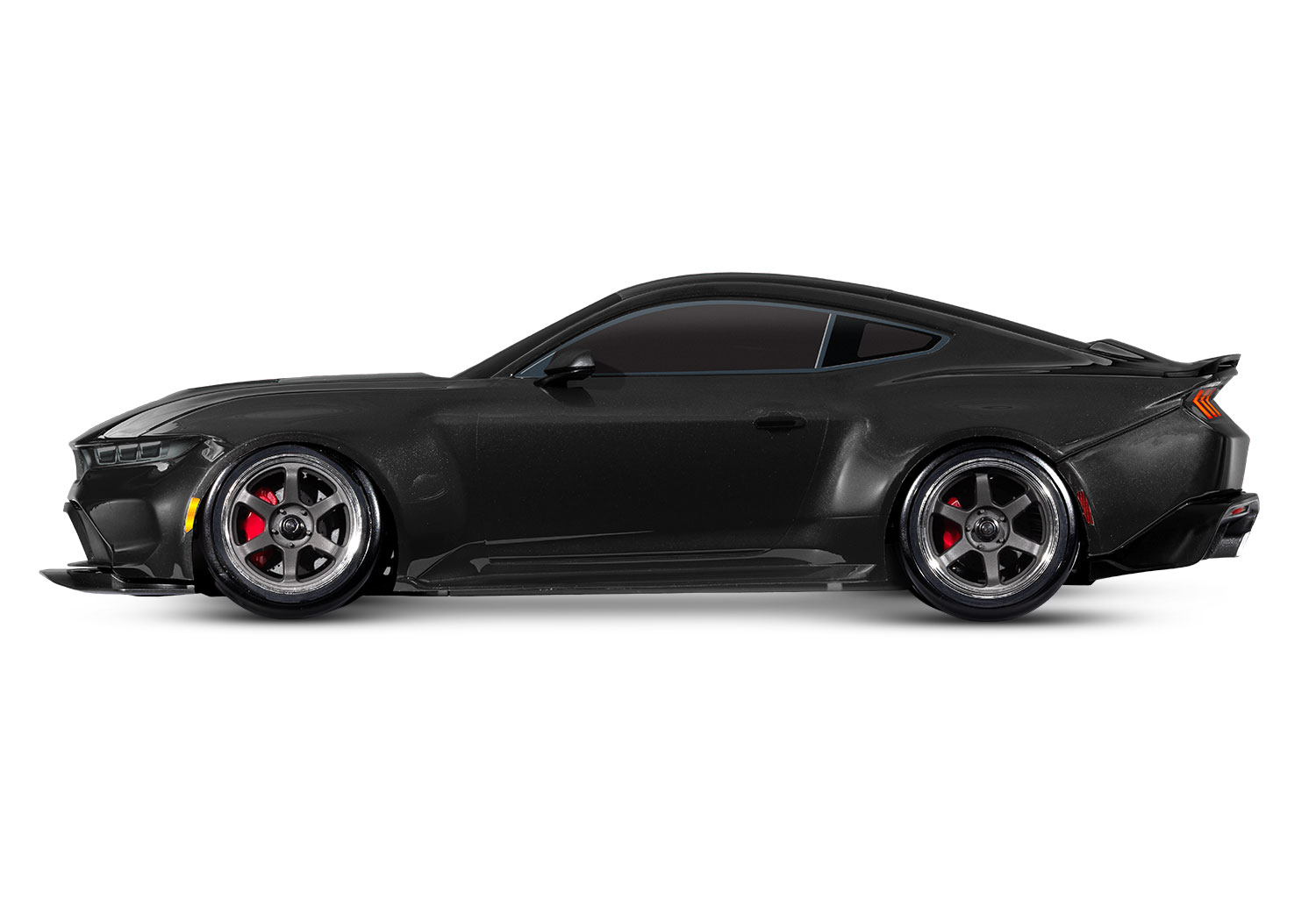 Traxxas 4-TEC 2024 Ford Mustang RWD Drift Car RTR 1/10 Black
