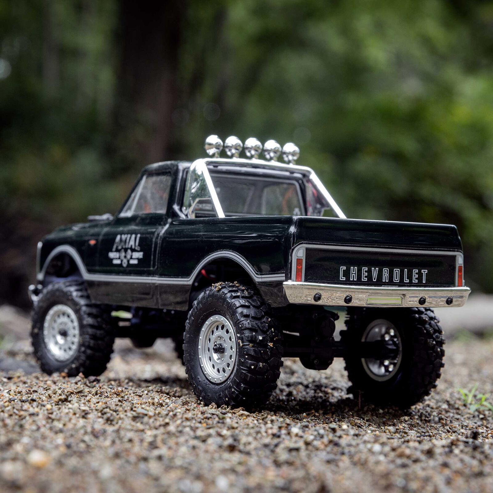 Axial SCX24 1967 Chevrolet C10 4WD Truck Brushed RTR Black 1/24