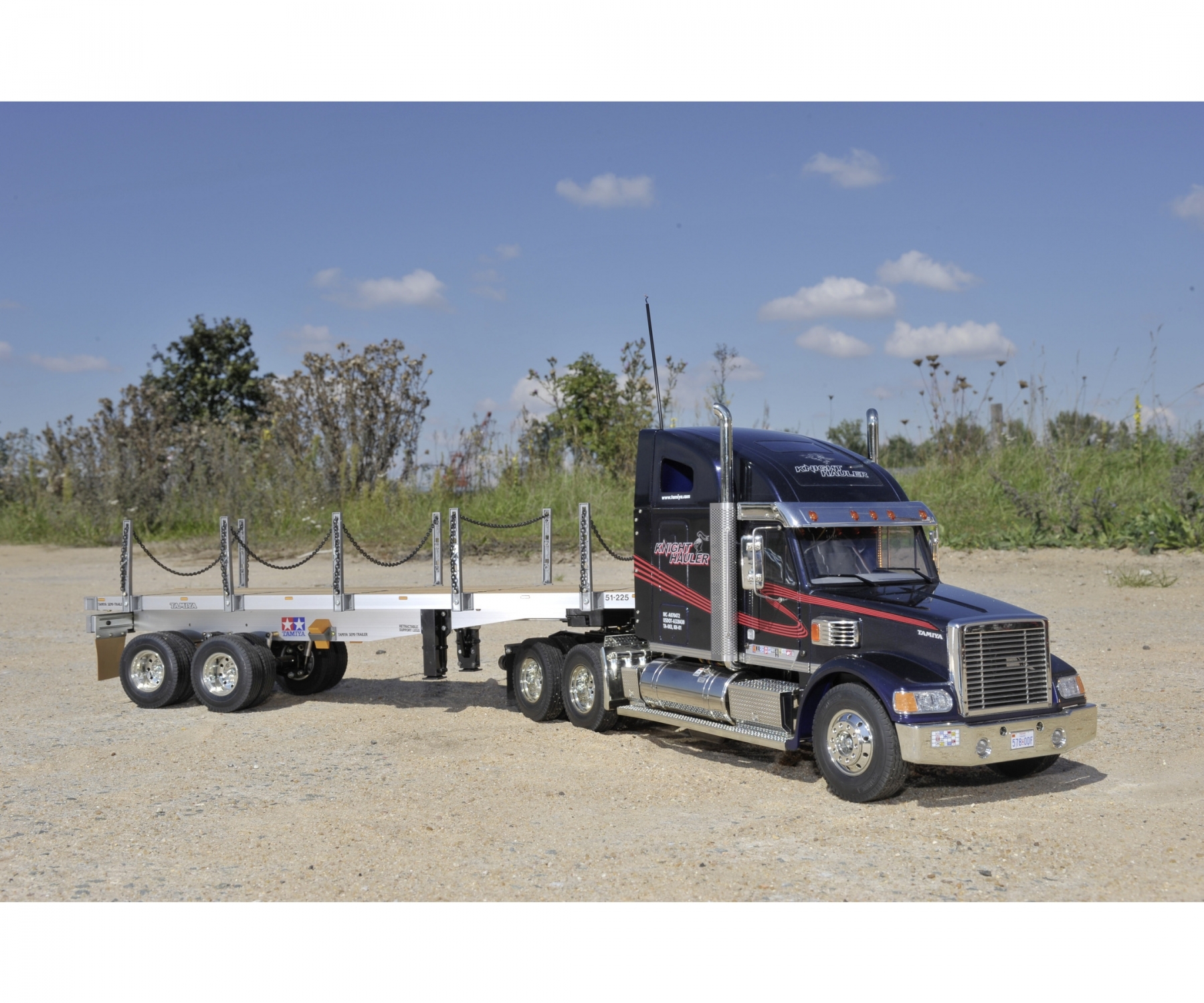 Tamiya Flatbed Semi Trailer 1/14