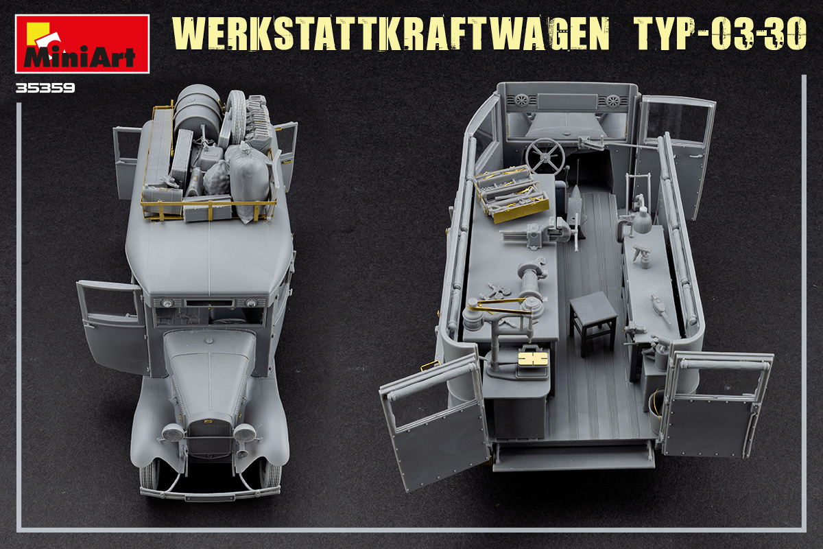 MiniArt Werkstattkraftwagen Typ-03-30 1/35