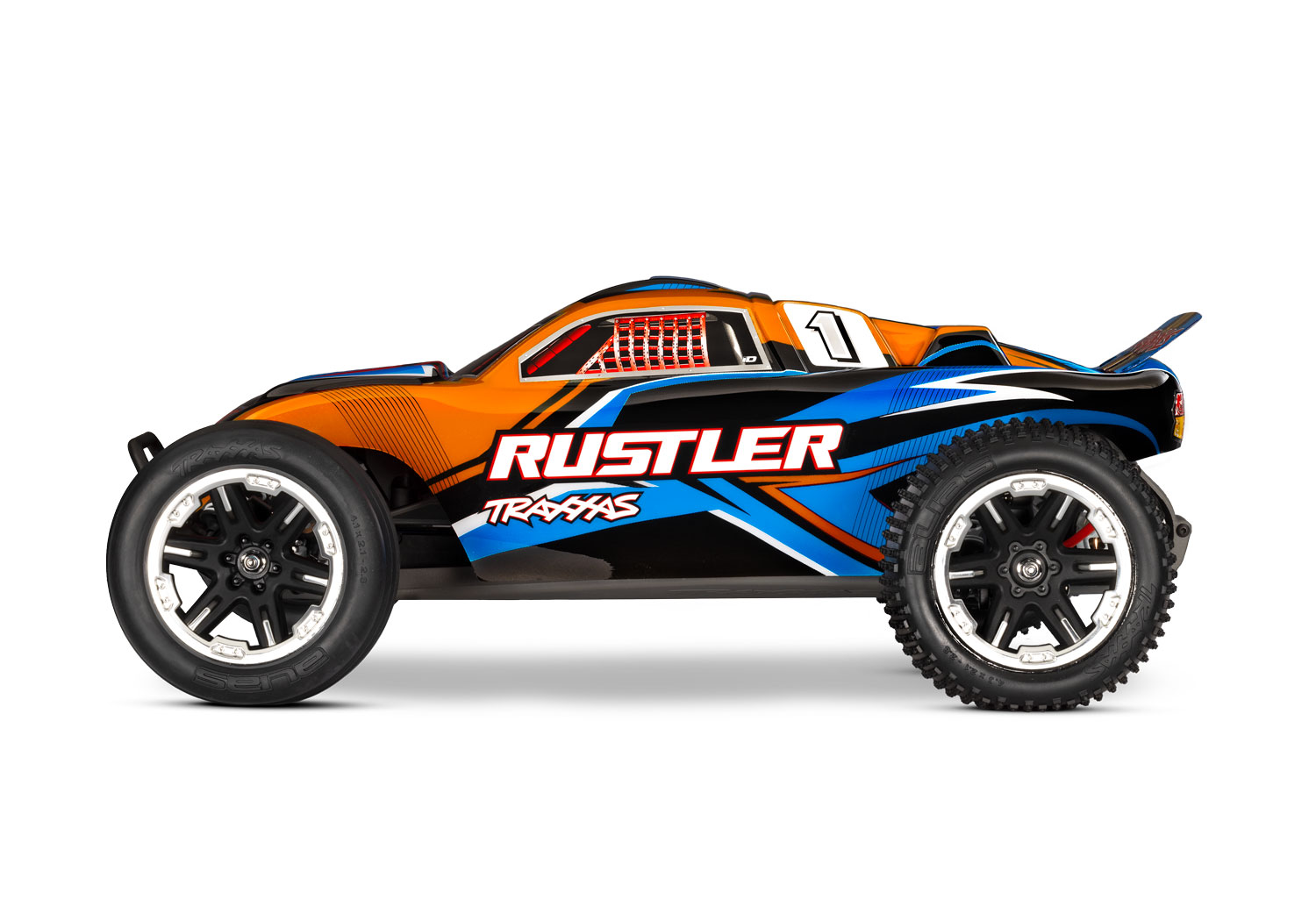 Traxxas Rustler HD TQ 2.4GHz RTR 2WD Stadium Truck 1/10 Orange