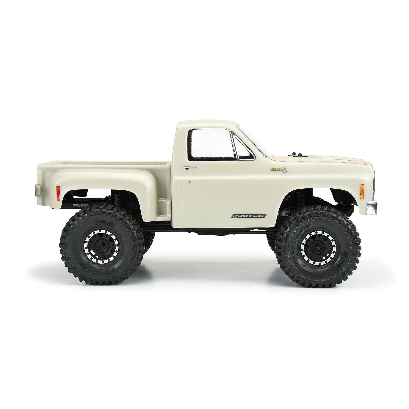 Proline 1978 Chevy K-10 Clear Body 12.3" (313mm) Wheelbase Crawlers 1/10