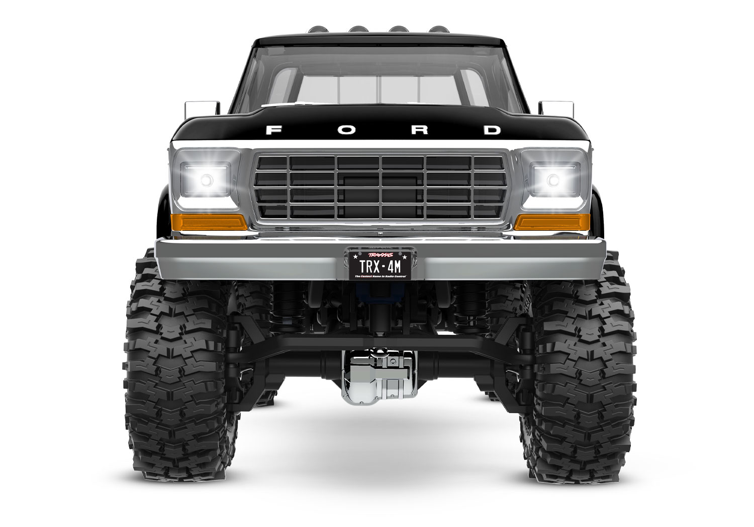 Traxxas TRX-4M High Trail Ford F-150 Ranger XLT Truck 4WD Electric Scale and Trail Crawler with TQ 1/18 Black