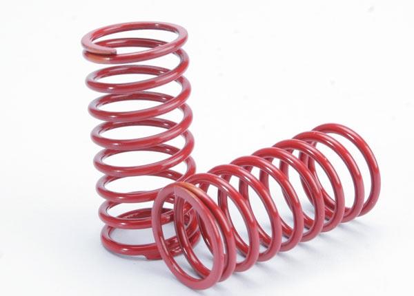 Traxxas Spring shock (red) (GTR) (3.2 rate orange) (1 pair)