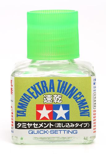 Tamiya Extra Thin Cement Quick Setting 40ml
