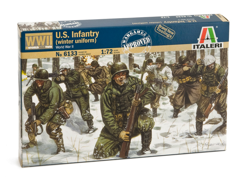 Italeri U.S. Infantry Winter Uniform WWII 1/72