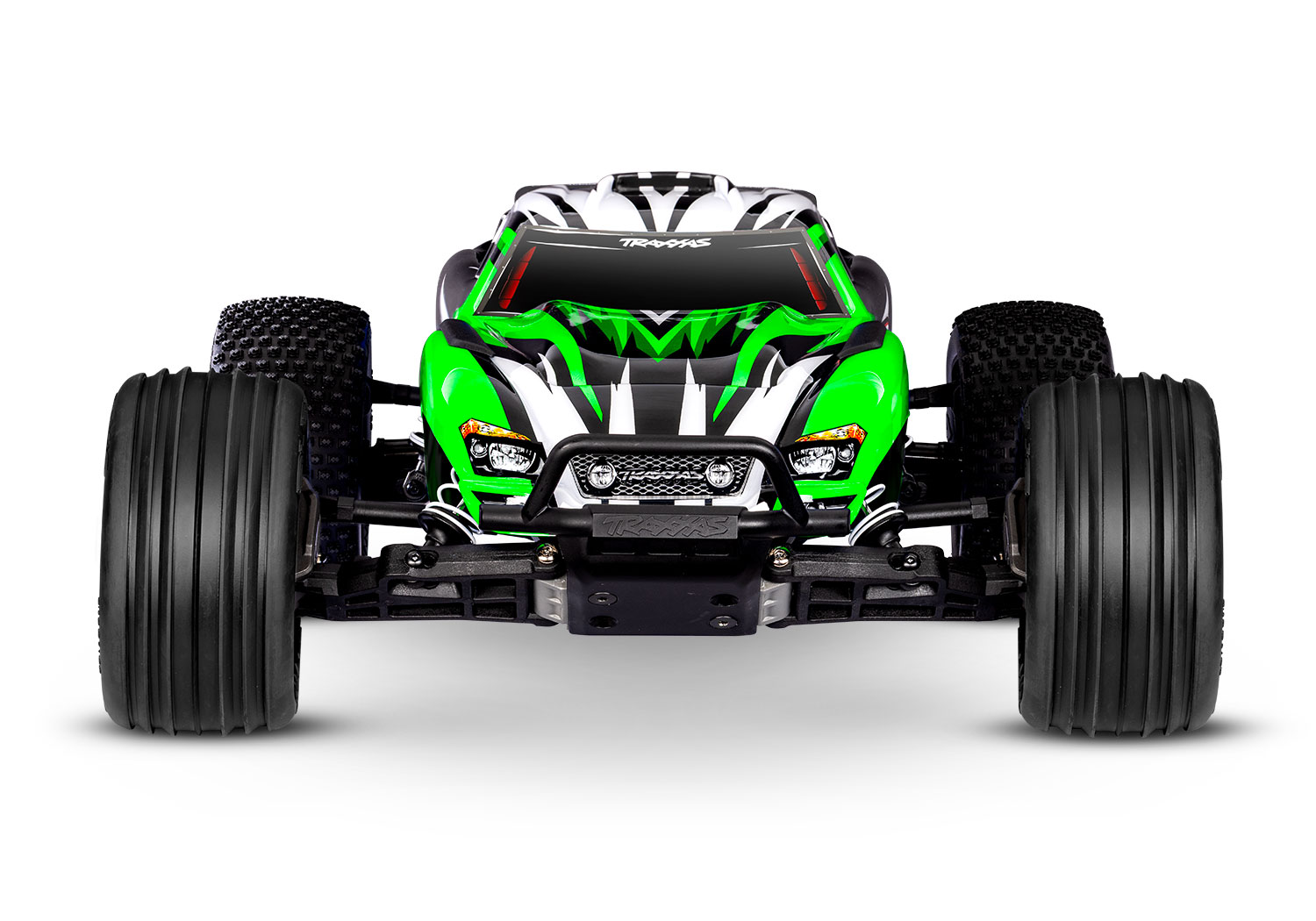 Traxxas Rustler 2WD Brushed with Battery & USB-C Charger Green X
