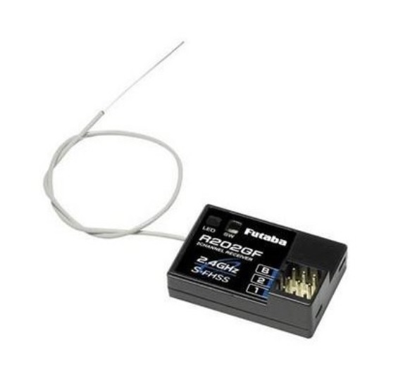 Futaba R202GF 2.4GHz S-FHSS/FHSS 2-Kanaals Surface Ontvanger