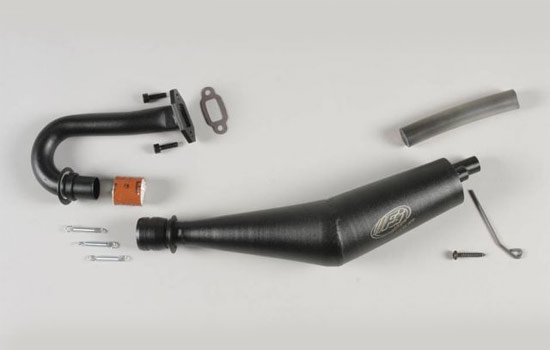 FG Stalen Resonantie Uitlaat "Steel Power" 1/6