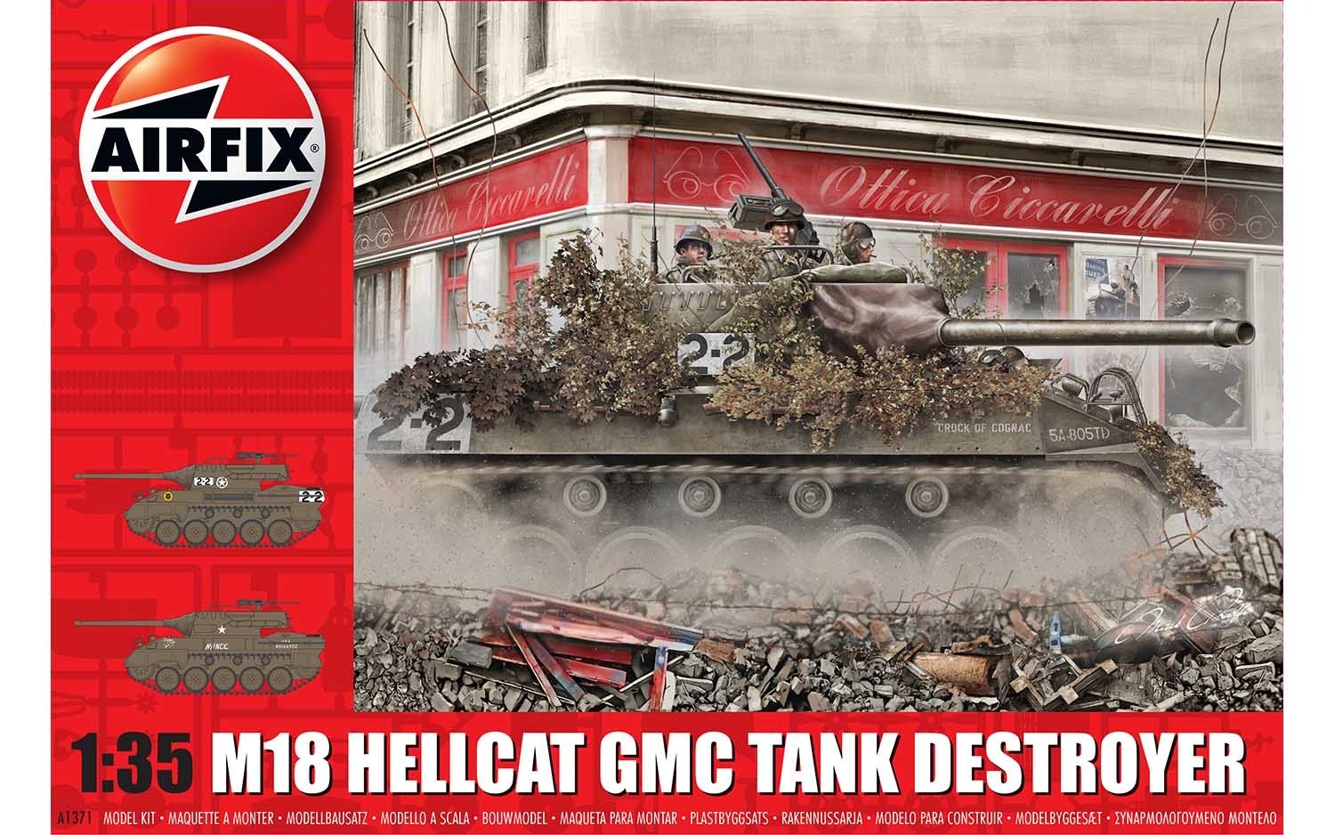 AirFix M18 Hellcat GMC Tank Destroyer 1/35
