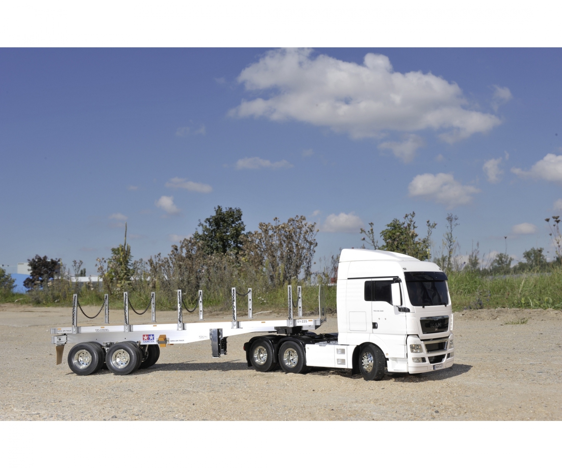 Tamiya Flatbed Semi Trailer 1/14