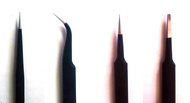 Master Tools Tweezers Set (4)