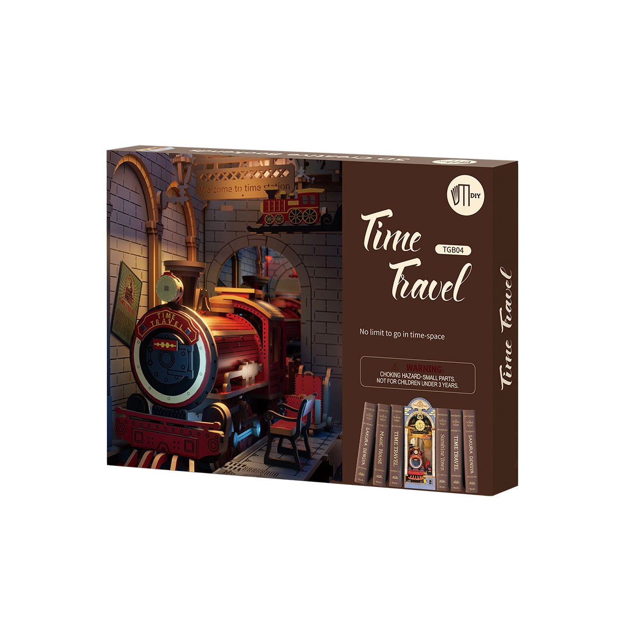 Rolife Book Nook & Wonderland Time Travel