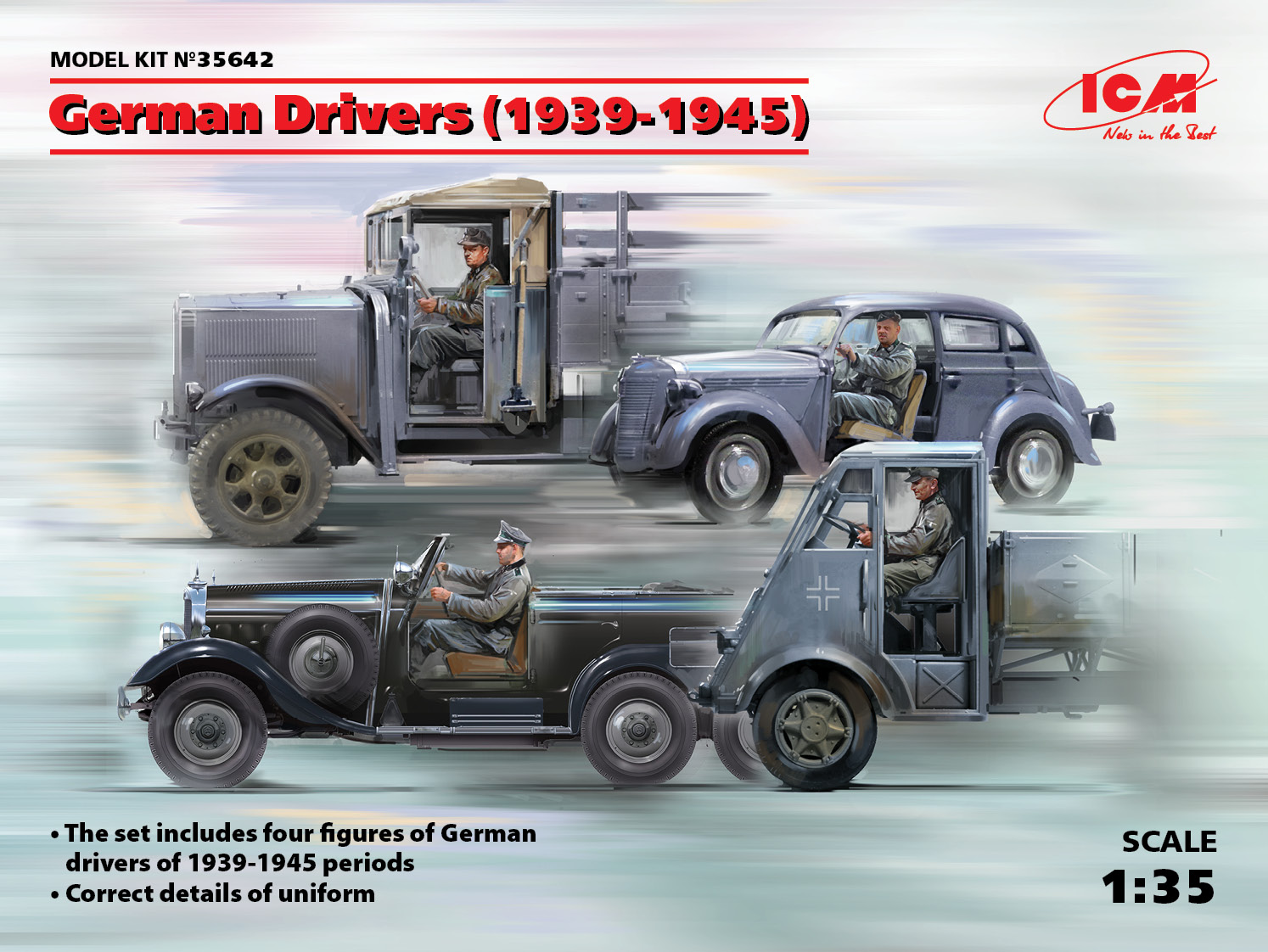 ICM German Drivers (1939-1945) 1/35