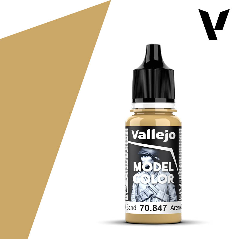 70847 Vallejo Dark Sand Model Color 18ml