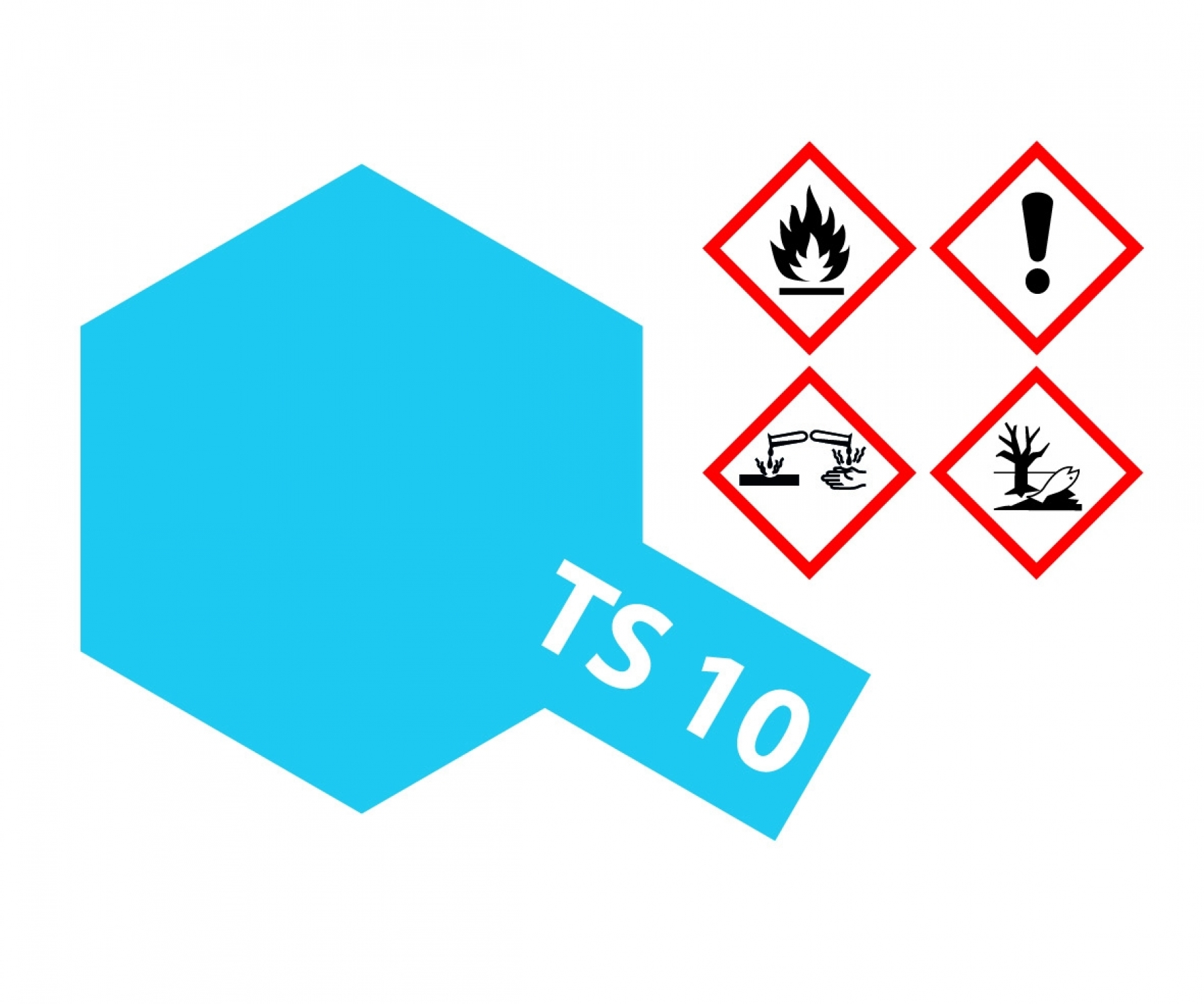 TS10 Spray French Blue brillant 100ml Tamiya