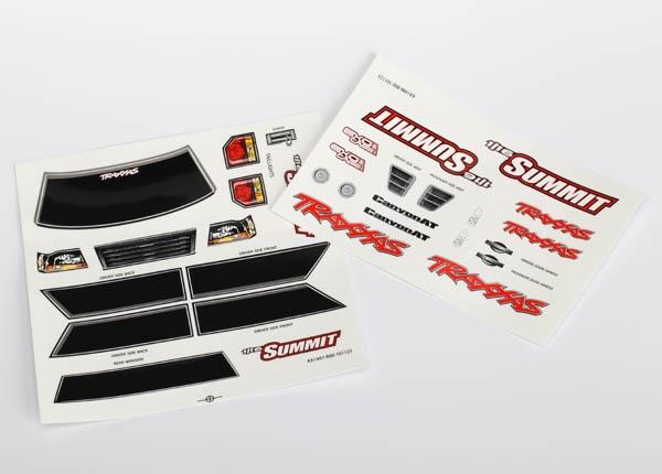 Traxxas Decals 1/16 Summit