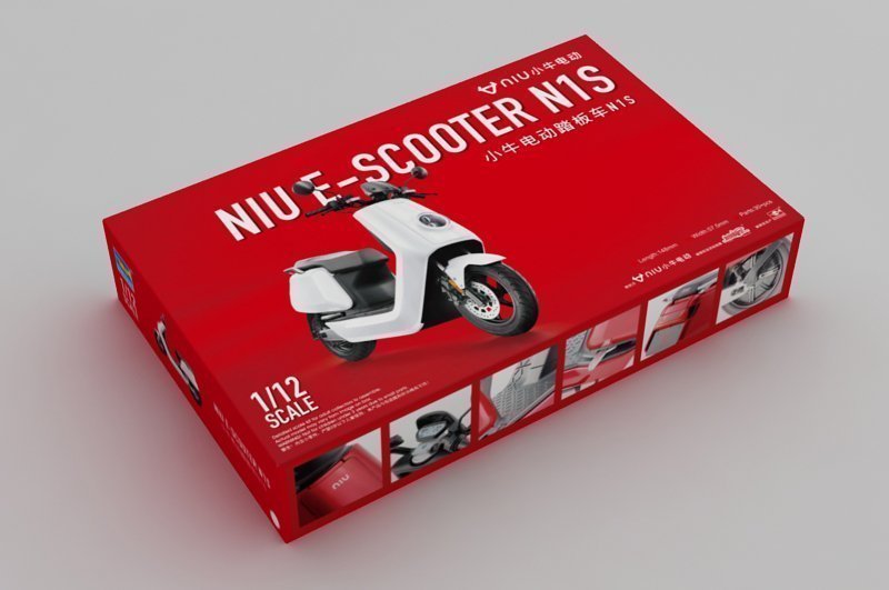 Trumpeter NIU E-Scooter N1S 1/12