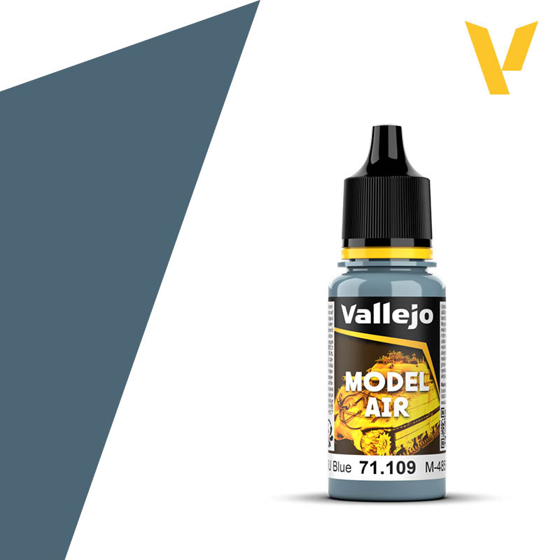71109 Vallejo Faded P.R.U. Blue Model Air 18ml