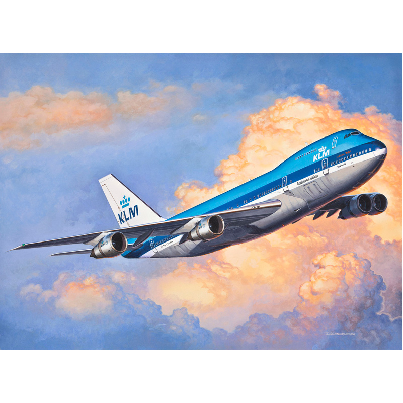 Revell Boeing 747-200 KLM 1/450