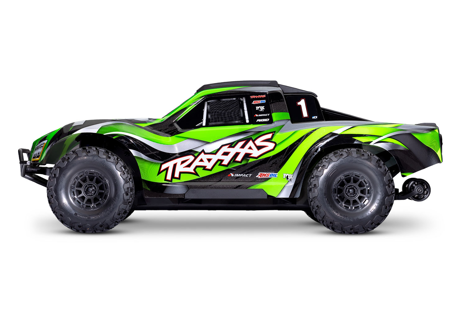 Traxxas Maxx Slash Brushless 6S Short Course Truck 4WD TSM RTR Green