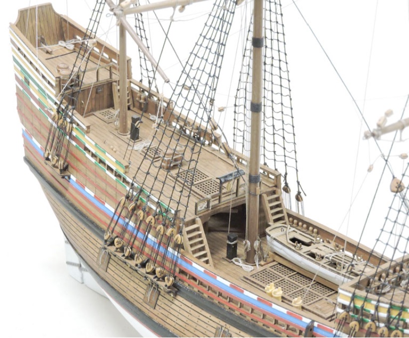 Mantua Model Mayflower houten scheepsmodel bouwdoos 1/64