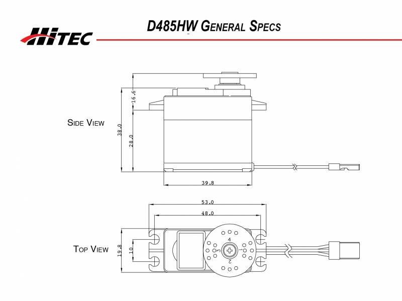 Hitec D485HW Digital Servo