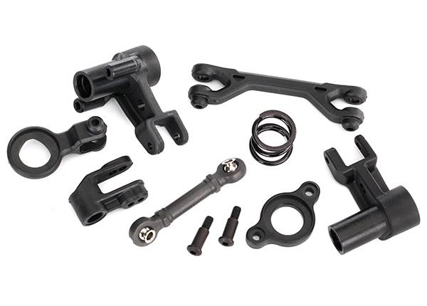 Traxxas Steering bellcranks/ servo saver/ servo saver spring/ servo spring retainer/servo horn, steering