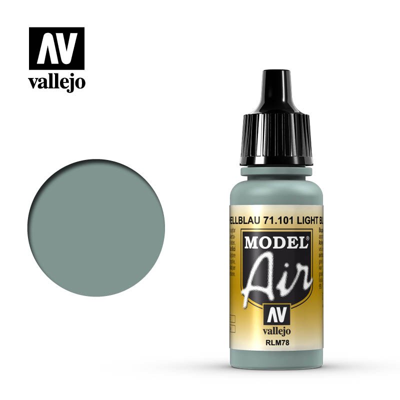 71101 Vallejo Light Blue RLM78 Model Air 17ml