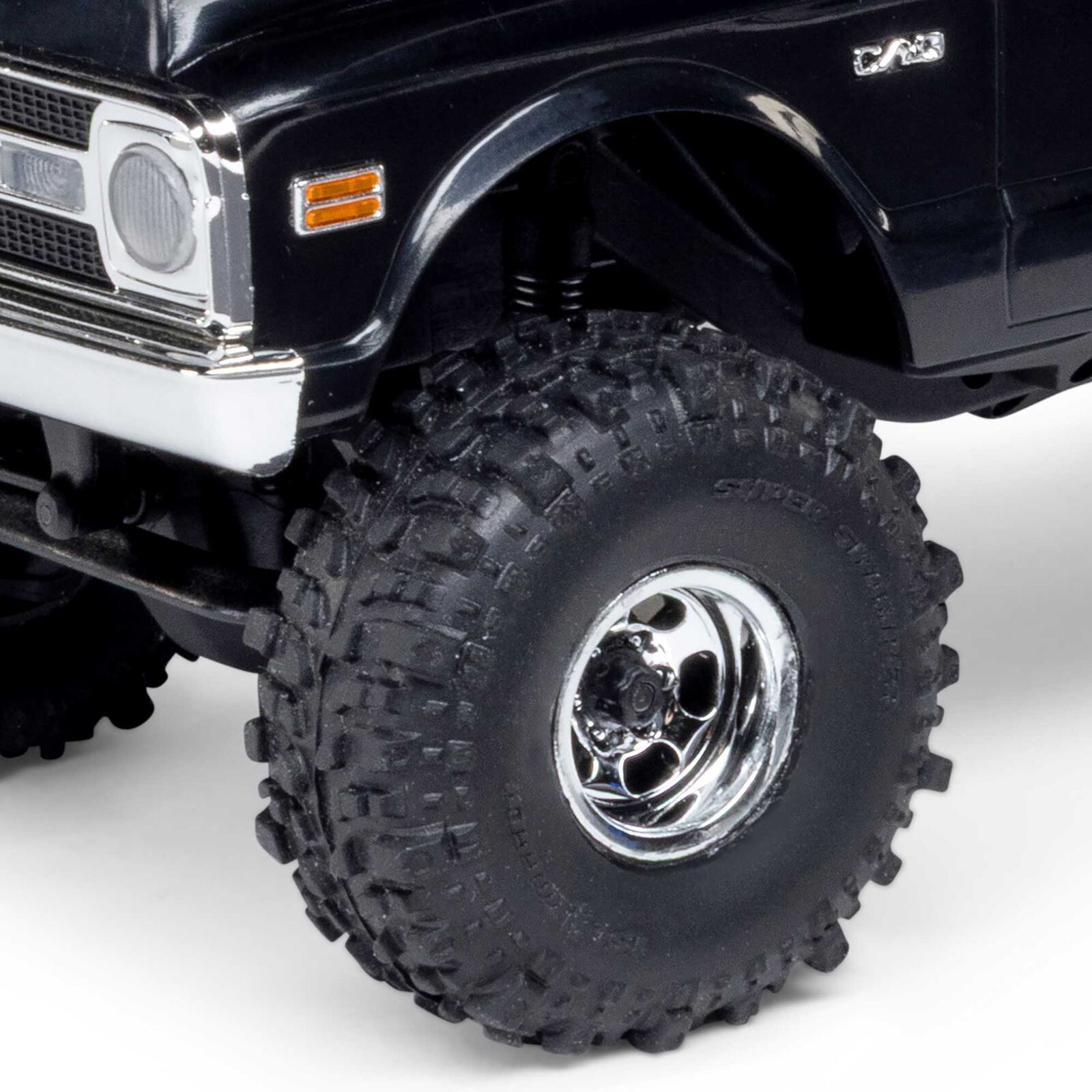 Axial SCX30 Chevrolet K10 4X4 RTR Brushed Rock Crawler (Battery & Charger Included), Black 1/30