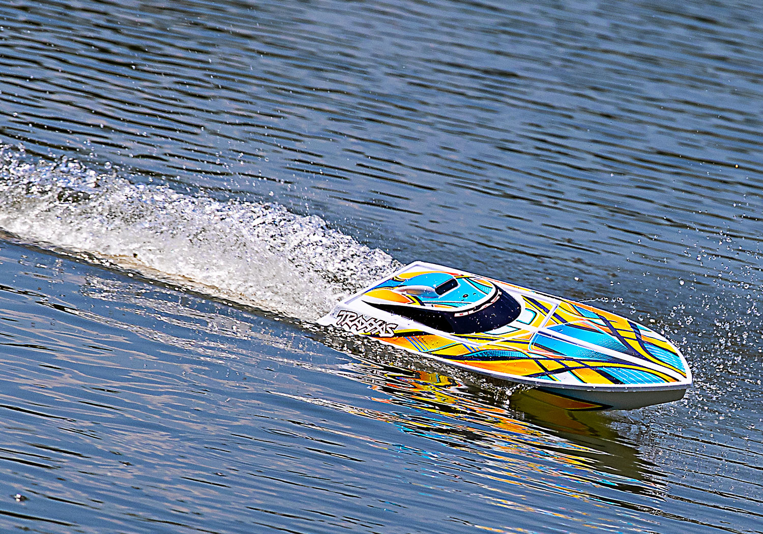 Traxxas Blast High Performance Boat TQ (incl. battery/charger) Orange