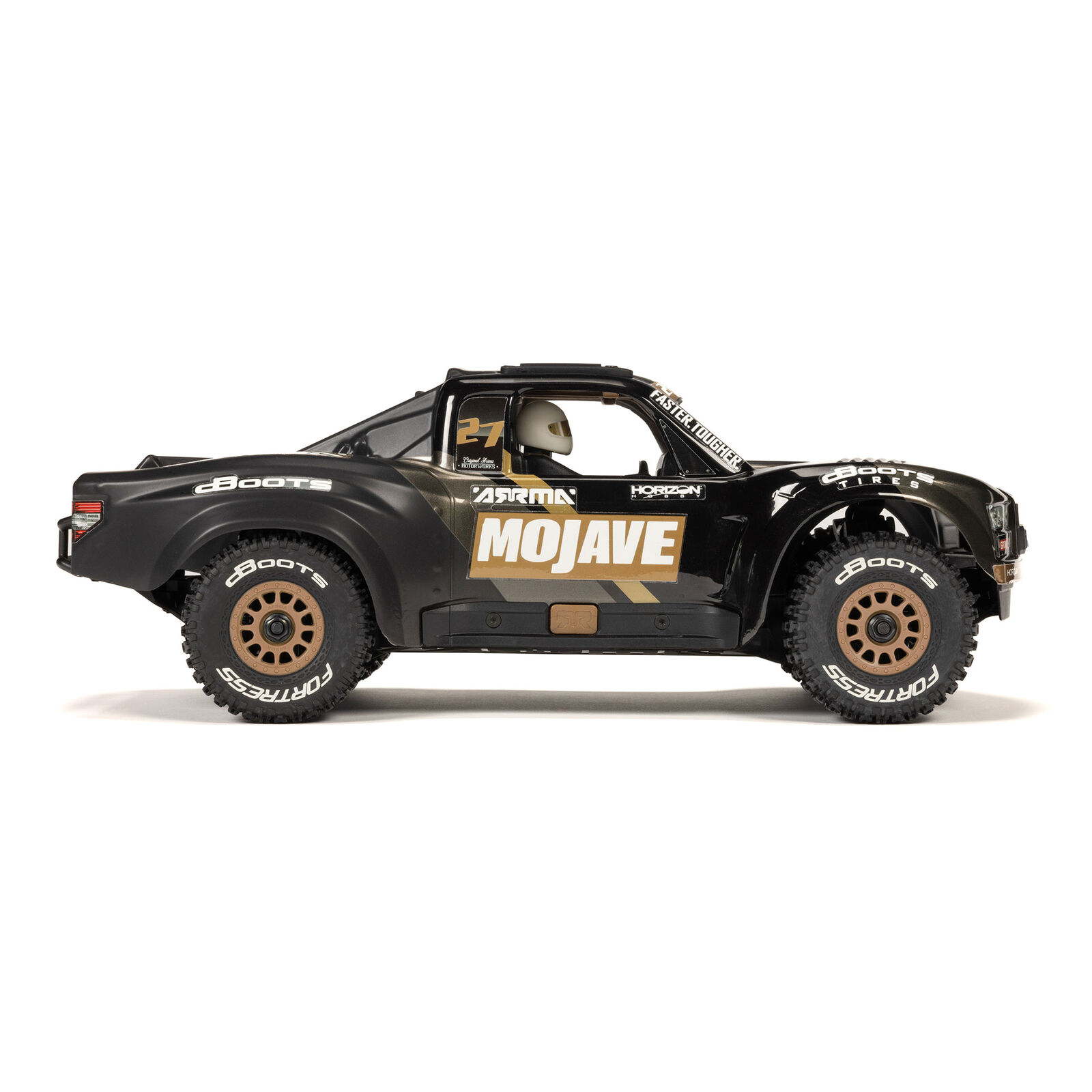 Arrma MOJAVE GROM 223S DSC 4X4 RTR Brushless Desert Truck, Black 1/16