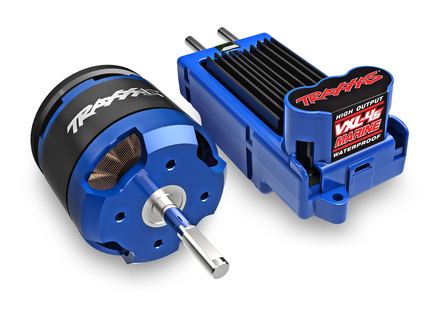 Traxxas Disruptor 4S 40+ MPH High-Performance Boat Blue