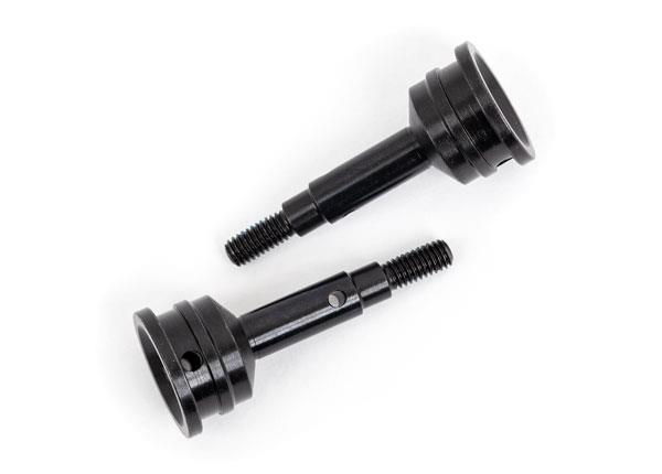 Traxxas Stub axle rear 6mm extreme heavy duty (for use with #9052R steel CV driveshafts)