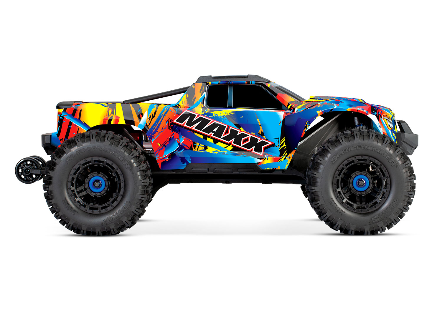 Traxxas Wide Maxx 4WD Brushless Electric Monster Truck VXL-4S TQi 1/8 - Rock & Roll