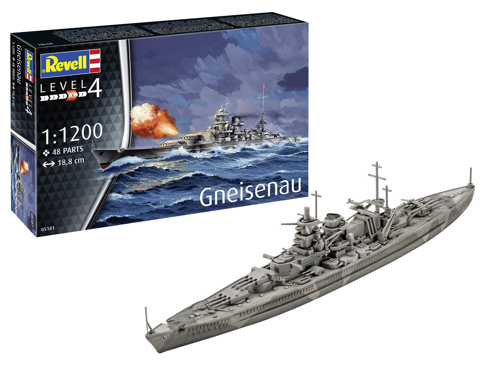 Revell Gneisenau 1/1200
