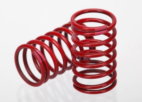 Traxxas Spring shock (GTR) (2.77 rate pink) (1/16 Summit) (1 pair)
