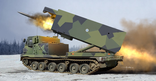 Trumpeter M983 HEMTT & M901 Launching Station oMIM -104F Patriot SAM System(PAC-3) 1/35