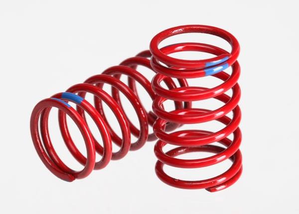 Traxxas Spring shock (GTR) (2.925 rate blue) (1/16 Summit) (1 pair)