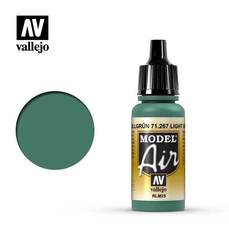 71267 Vallejo Light Green RLM25 Model Air 17ml