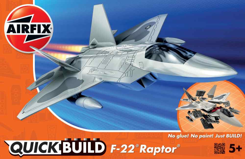 AirFix F-22 Raptor Quickbuild Kit