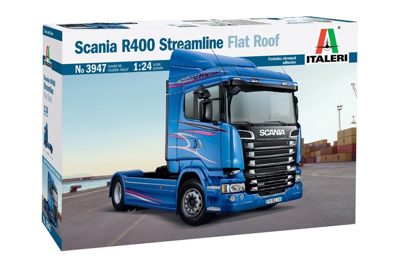 Italeri SCANIA R400 STREAMLINE Flat Roof 1/24